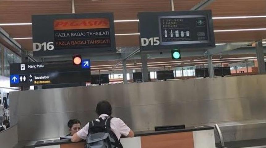 Sabiha G&ouml;k&ccedil;en Havalimanı&rsquo;nda Yeni Uygulama