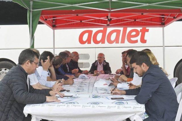 Chp Myk Toplantısı &lsquo;adalet Y&uuml;r&uuml;y&uuml;ş&uuml;&rsquo;nde Yapıldı 1
