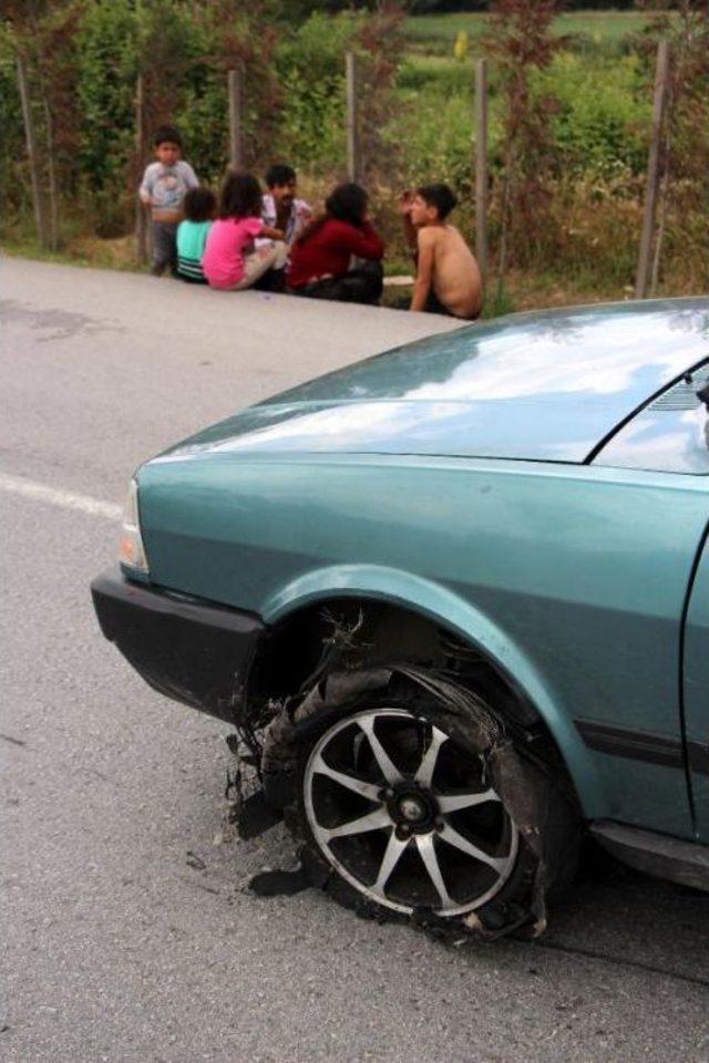 Çocuk Sürücü Ve Babası Polise Zor Anlar Yaşattı (2)