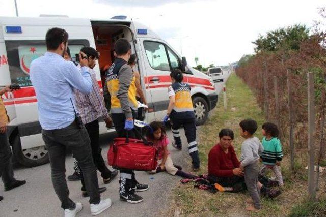 Çocuk Sürücü Ve Babası Polise Zor Anlar Yaşattı (2)