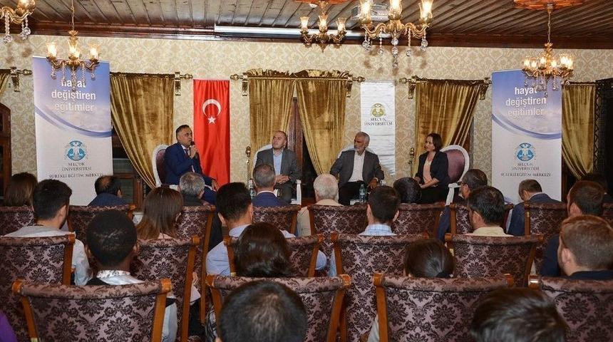 Konya&rsquo;da &ldquo;birlikte Yaşamak Ve M&uuml;lteciler&rdquo; Konulu S&ouml;yleşi D&uuml;zenlendi