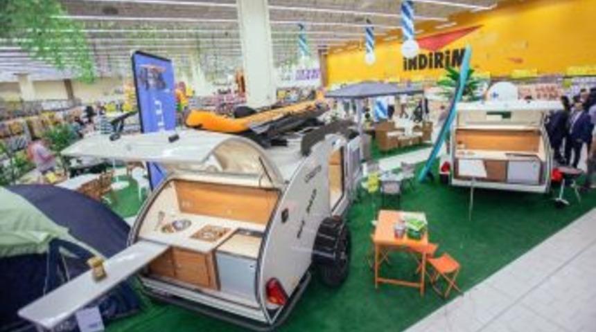 T&uuml;rkiye&rsquo;de İlk Kez Markette Karavan Satıldı