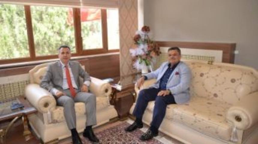 Başkan Yağcı&rsquo;dan Vali Elban&rsquo;a Veda Ziyareti