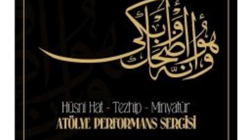 B&uuml;y&uuml;kşehirden &lsquo;serlevha Ayet Ve Hadis-i Şerifler&rsquo; Sergisi