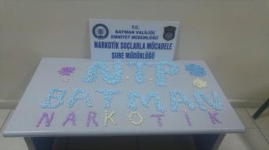 Batman&rsquo;da Bin 590 Adet Uyuşturucu Hap Ele Ge&ccedil;irildi