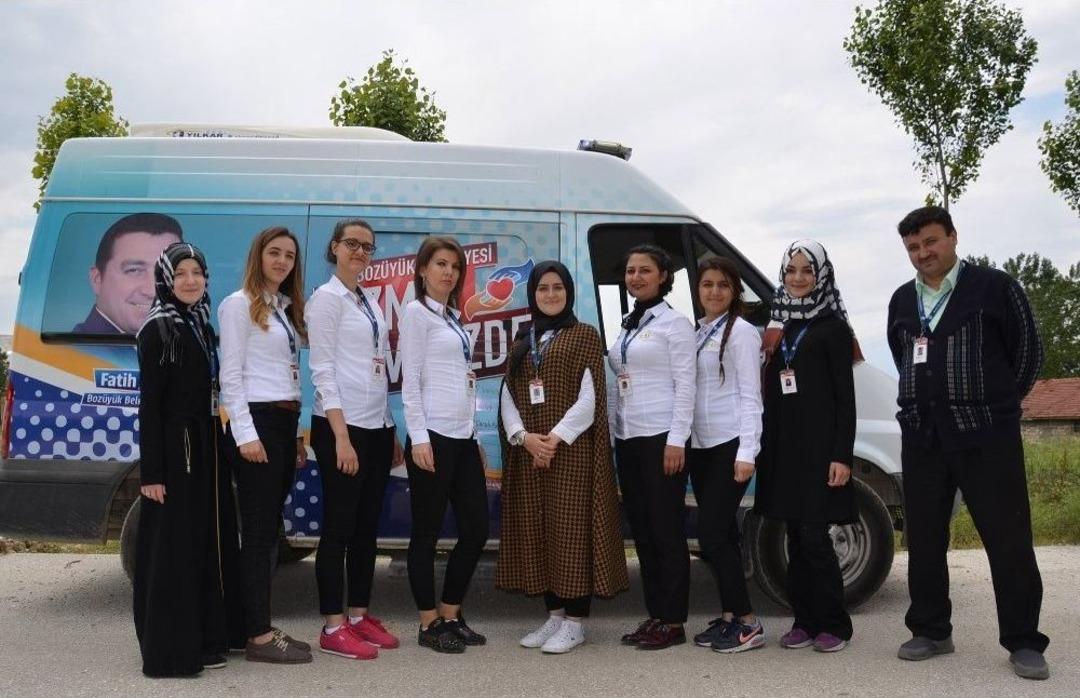 "hizmet Evinizde" Ekibi İl&ccedil;eyi Karış Karış Geziyor