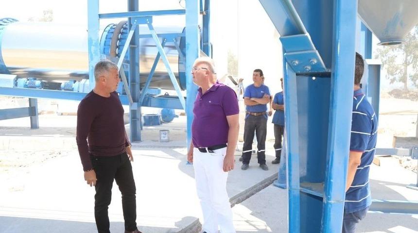 Manavgat Belediyesi&rsquo;ne Yeni Asfalt Plent Tesisi
