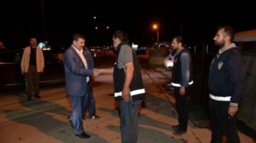 Vali Arslantaş, Güvenlik Uygulama Noktalarını Denetledi