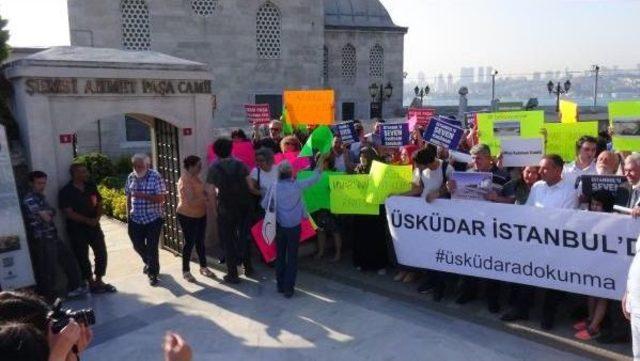 &Uuml;sk&uuml;darlılar dan Bah&ccedil;e Duvarları &Ccedil;atlayan Şemsi Paşa Cami I&ccedil;in Eylem 1