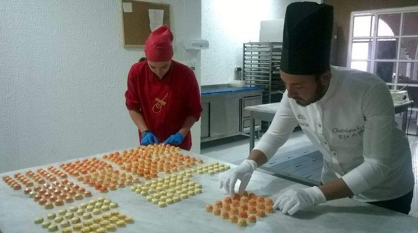 Aydın&rsquo;da El Yapımı &rsquo;incir &Ccedil;ikolata&rsquo; &Uuml;retildi