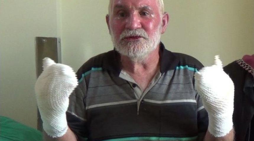 Sahur İ&ccedil;in Yemek Isıtmaya &Ccedil;alışan Aş&ccedil;ı, Biriken Gazın Patlamasıyla Yandı