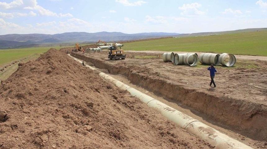 55 Bin Dekar Arazi Suyla Buluşturulacak