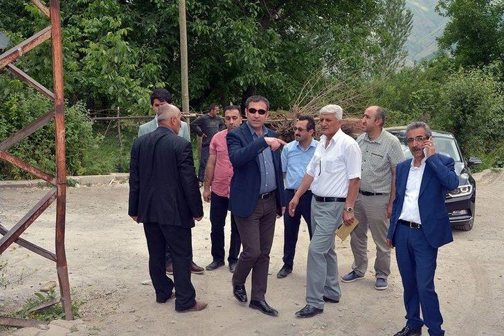 Vaski Genel Müdürü Çatak’ta İncelemelerde Bulundu G3