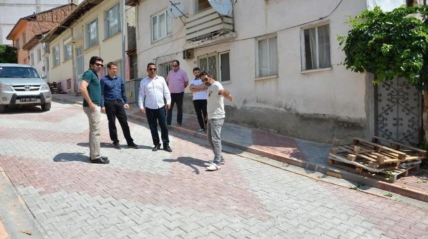 Başkan Yardımcısı Ay, Bayram &Ouml;ncesi &Ccedil;alışmaları İnceledi