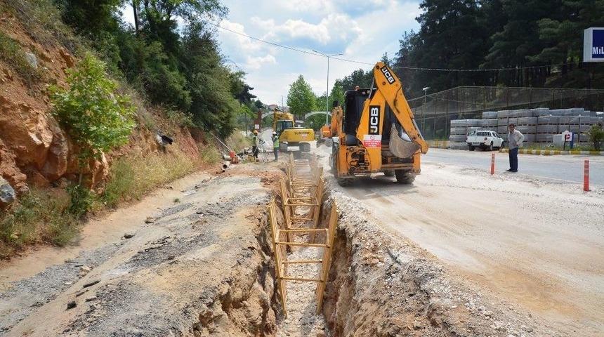 Modern Kanalizasyon Hattının 3 Kilometresi Tamamlandı