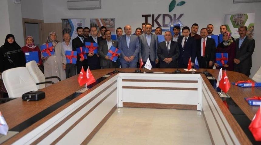 K&uuml;tahya&rsquo;da Destek Almaya Hak Kazanan Yatırımcılarla S&ouml;zleşme