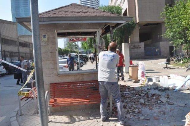 Şehit Polis Fethi Sekin'in Görev Yaptığı Kulübe Yıkıldı