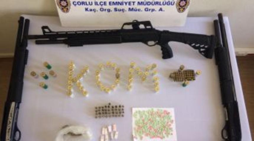 &Ccedil;orlu&rsquo;da Zehir Tacirlerine Polis Baskını