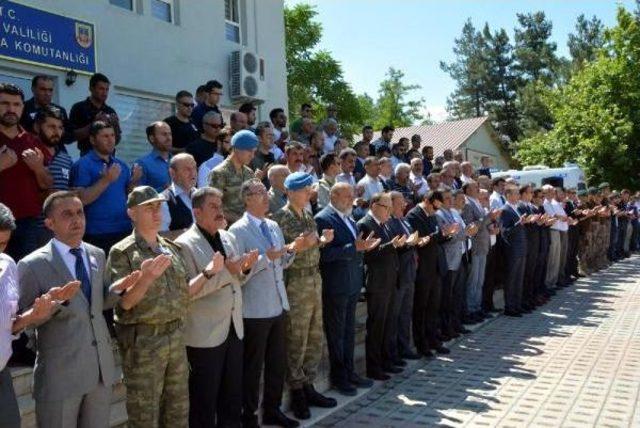 Şehit Korucu, T&ouml;renle Son Yolculuğuna Uğurlandı 1