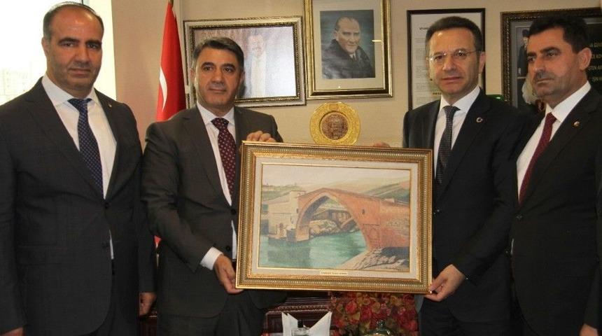 Vali Aksoy&rsquo;dan Dtb&rsquo;ye Veda Ziyareti