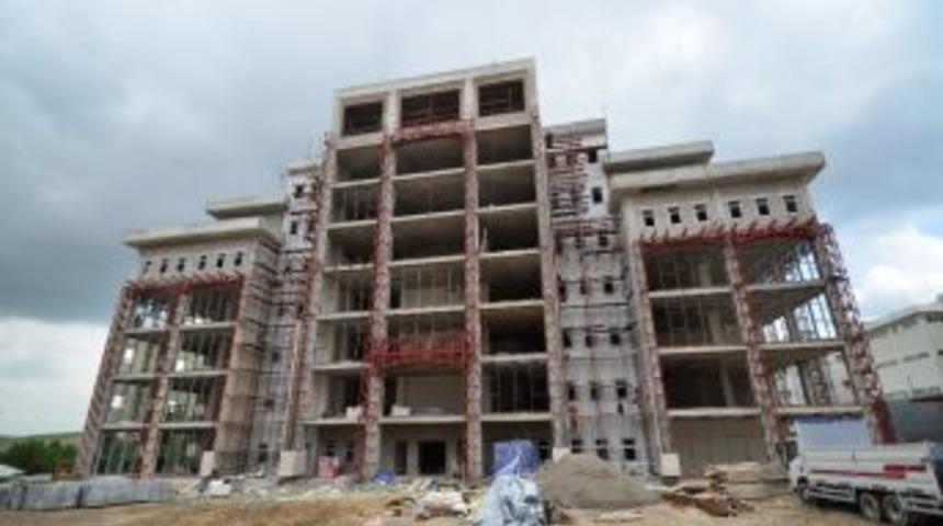 Pursaklar Belediyesi Hizmet Binası İnşaat &Ccedil;alışmaları Devam Ediyor