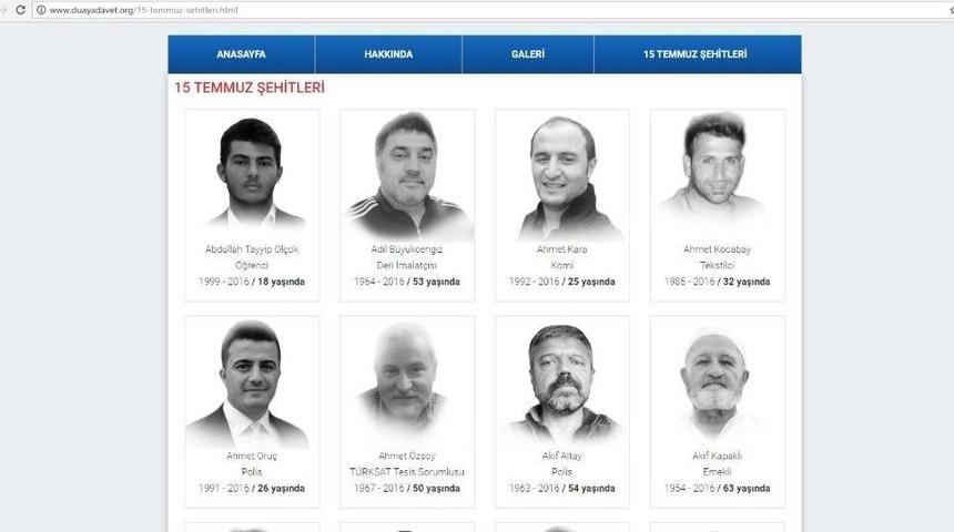 15 Temmuz Şehitleri G&ouml;rkemli Bir Organizasyonla Anılacak