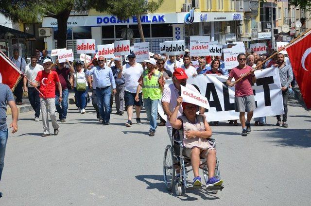 Chp’den Soma’da ’adalet Yürüyüşü’