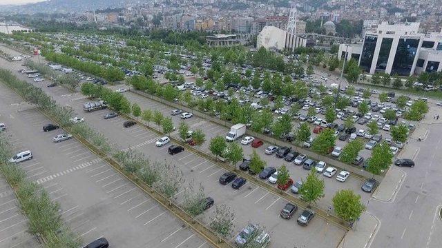 Sahile 5 Yıldızlı Otopark