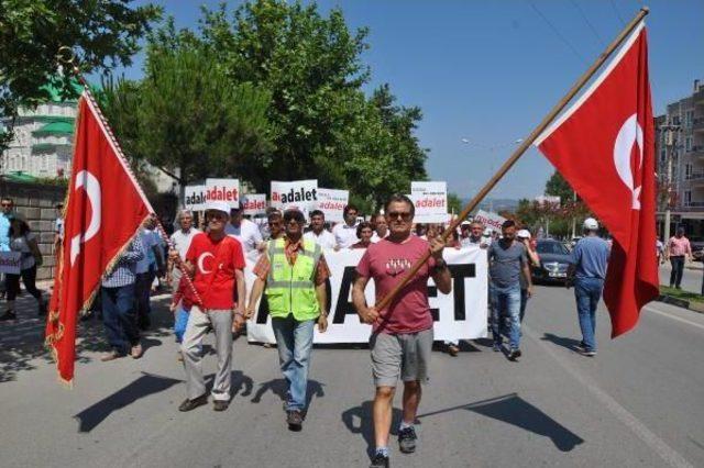 İzmir'den Başlayan Chp'nin 'adalet Yürüyüşü' Soma'da Devam Etti