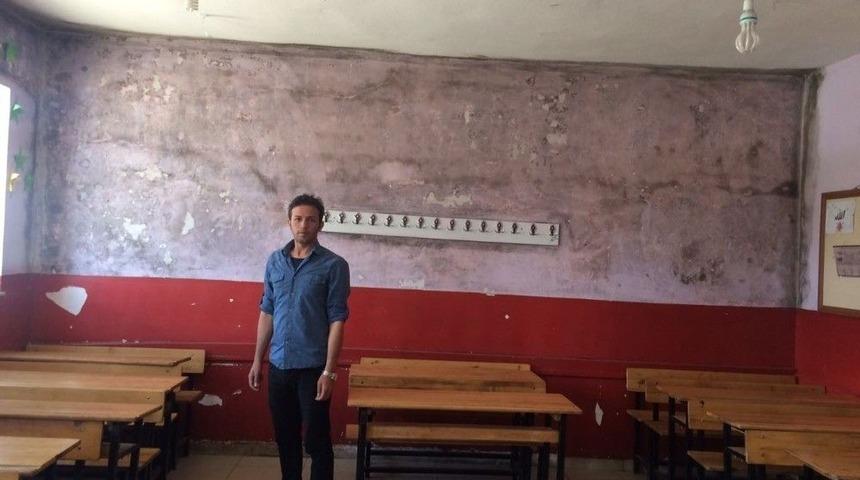 &Ccedil;aldıran Belediyesinden Okullarda Tadilat &Ccedil;alışması