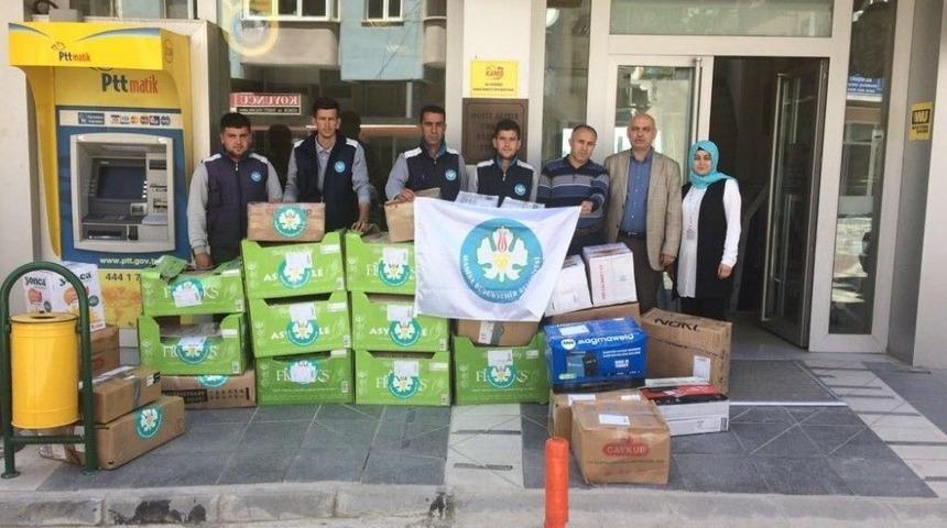 Patnoslu Öğrencilerden Cengiz Ergün’e Teşekkür