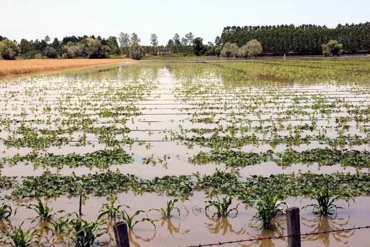 Sağanak Yağış Tarım Arazilerini Vurdu G2