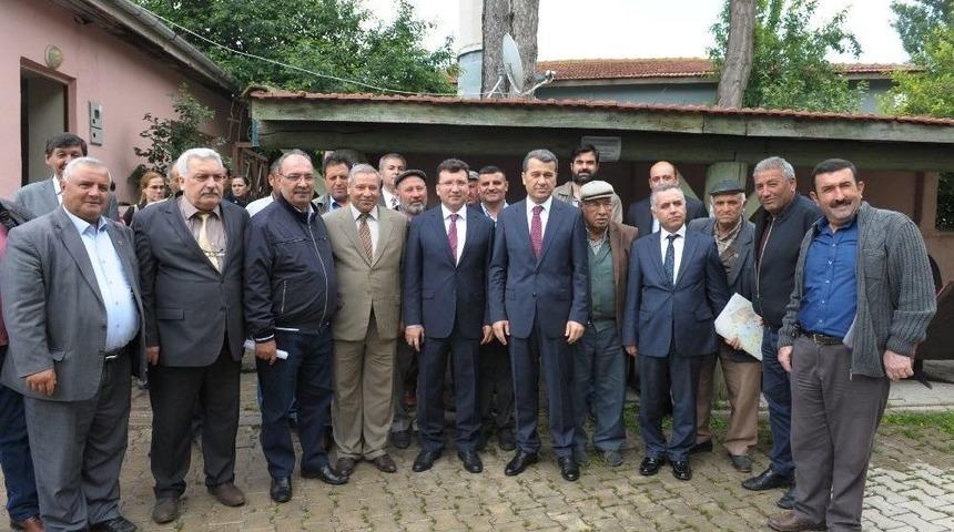 Vali &Ccedil;elik, Aşağı&ccedil;ağlan Mahallesi Halkıyla Bir Araya Geldi