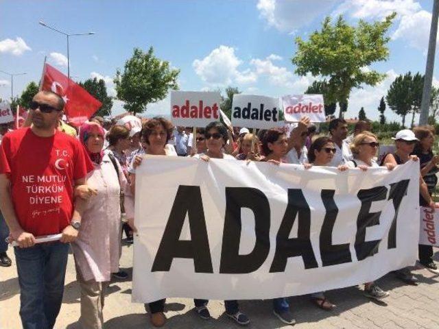 İzmir'den Başlayan Chp'nin 'adalet Yürüyüşü' Soma'da Devam Etti (2)