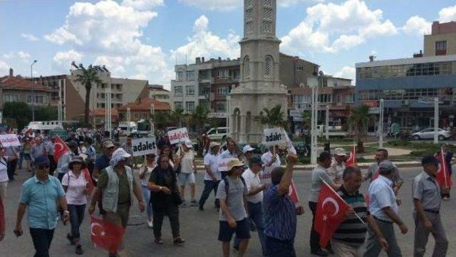 İzmir'den Başlayan Chp'nin 'adalet Yürüyüşü' Soma'da Devam Etti (2)