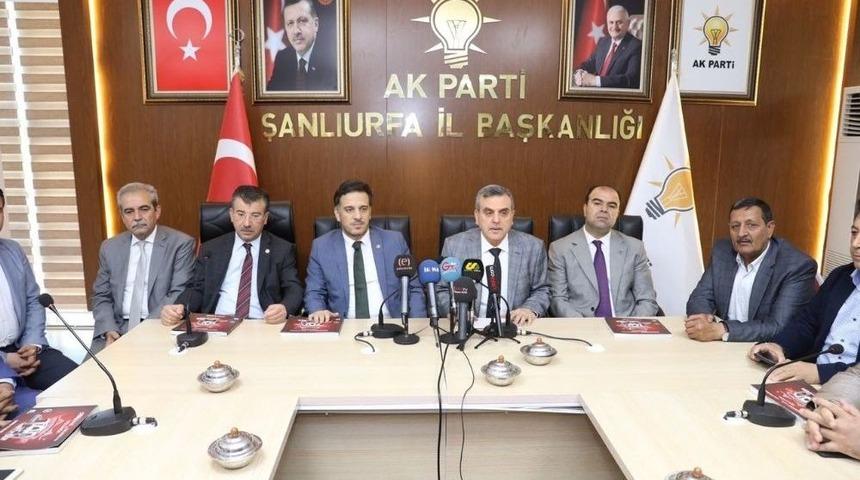 Ak Parti Şanlıurfa Milletvekili Kemalettin Yılmaztekin: