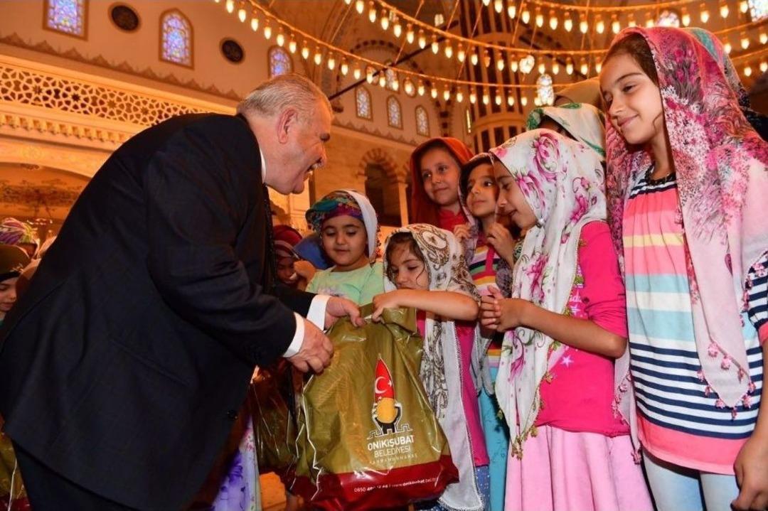 Onikişubat&rsquo;ta Camiler &Ccedil;ocuklarla Doldu Taştı