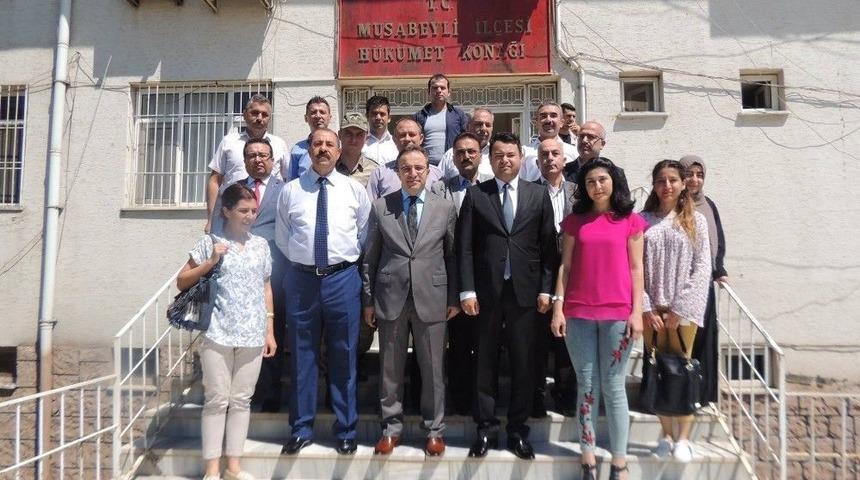 Vali &Ccedil;ataklı&rsquo;dan Musabeyli İl&ccedil;esine Veda Ziyareti