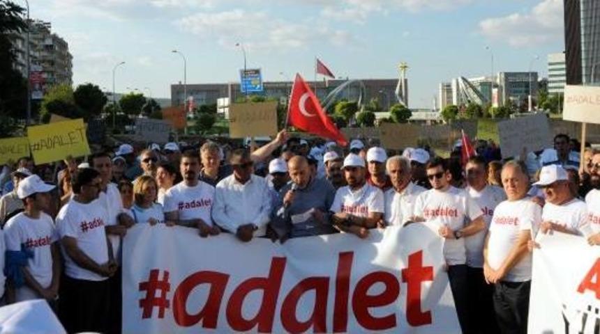 Gaziantep'te Kılı&ccedil;daroğlu'nun 'adalet' Y&uuml;r&uuml;y&uuml;ş&uuml;ne Destek Y&uuml;r&uuml;y&uuml;ş&uuml;