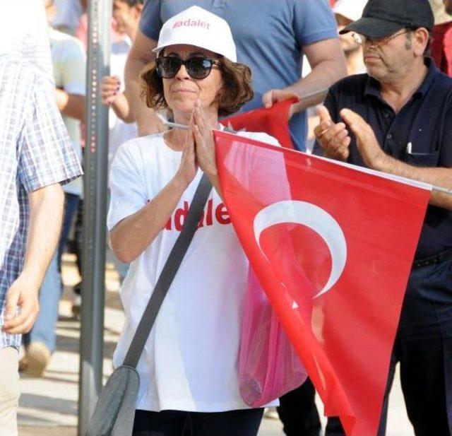 Gaziantep'te Kılıçdaroğlu'nun 'adalet' Yürüyüşüne Destek Yürüyüşü