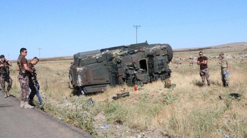 Kaza Anı Zırhlı Ara&ccedil; Kamerasına Yansıdı