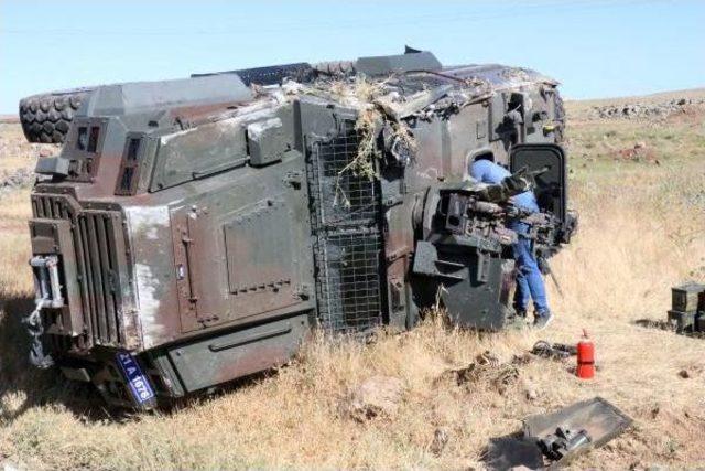 Şanlıurfa'da Zırhlı Araç Devrildi: 6 Polis Yaralandı