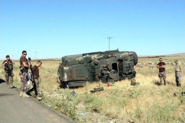 Şanlıurfa'da Zırhlı Araç Devrildi: 6 Polis Yaralandı