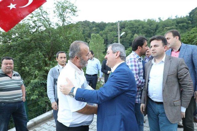 Şehit Ailesinden Protokole İftar