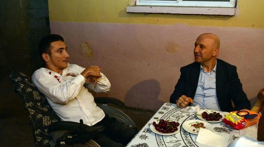 Engelli Mert Can&rsquo;ın Hedefi &Uuml;niversite