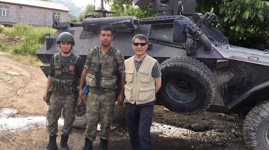 Kaymakam &Ouml;zkan&rsquo;dan Operasyon B&ouml;lgesindeki Askerlere Ziyaret