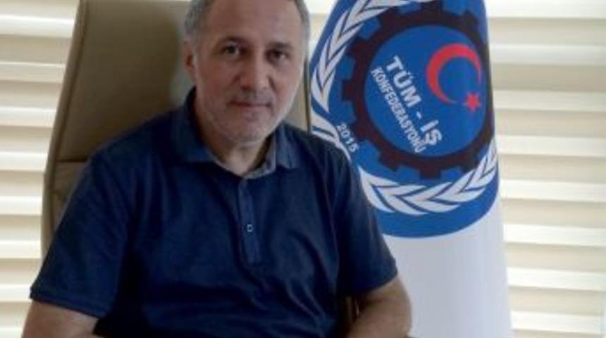T&uuml;m-iş Konfederasyonu Genel Başkanı Mahmut Şahin: