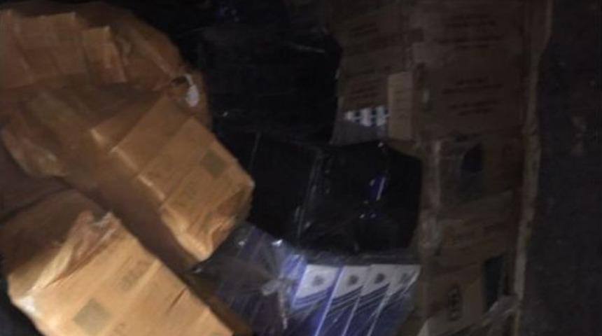 Van&rsquo;da 85 Bin Paket Ka&ccedil;ak Sigara Ele Ge&ccedil;irildi