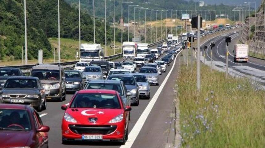 Bolu Dağı'nda Bayram Tatili Yoğunluğu