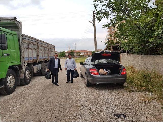 Mhp İlçe Teşkilatından 150 Aileye Gıda Yardımı